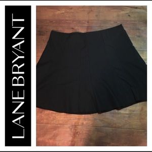 Lane Bryant Black Skirt Size 28